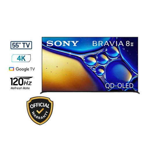 Sony Bravia 8K-55XR80M2 55" QD OLED 4K Smart Google TV
